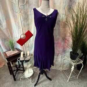 📌S.L. Fashions Timeless Beaded Cocktail - Party - Cruise - Bridesmaid Dress